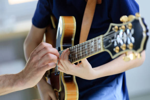 Group guitar lesson